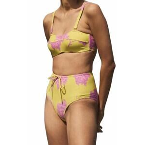 NEW BOWER women's kit bikini bottom in shattered story